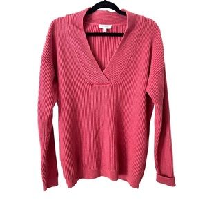 Haven‎ Well Within Overlapped V-Neck Cotton Sweater